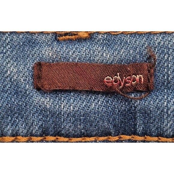 NWT Women's - Edyson Soho Distressed Relaxed Boyfriend Jeans, Size 26 - Picture 4 of 10